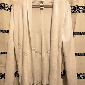 White Cardigan Size XL